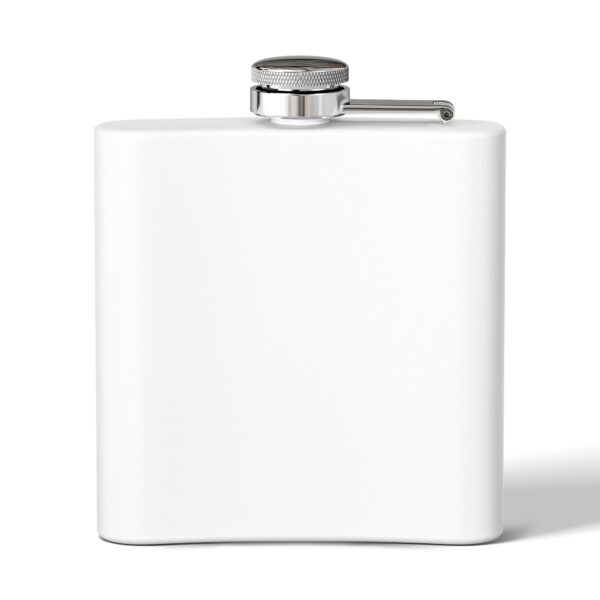 Stainless Steel Flask (6oz) - Image 2