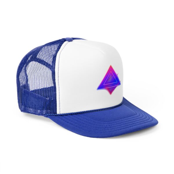 Retro Neon Triangle Trucker Cap - Image 14