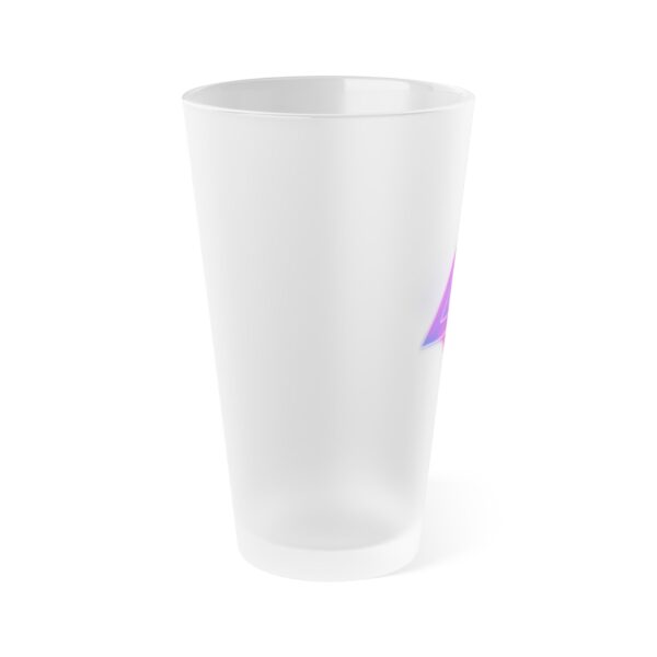 Aesthetic Frosted Pint Glass (16oz) - Image 2