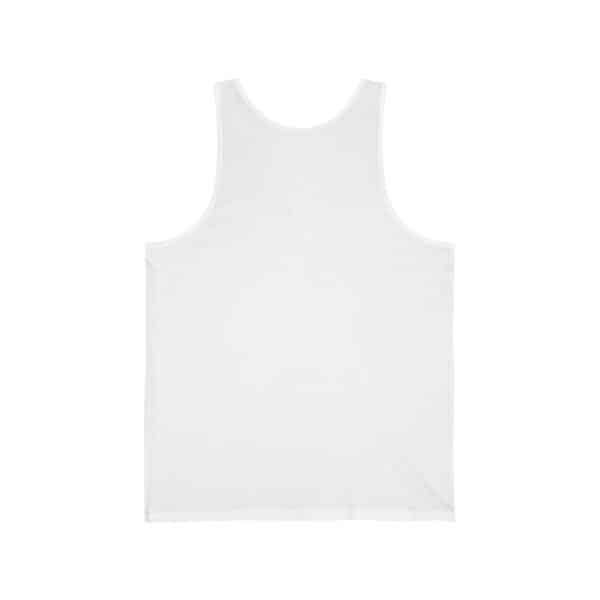 Unisex Jersey Tank with Anthem Design - Image 4