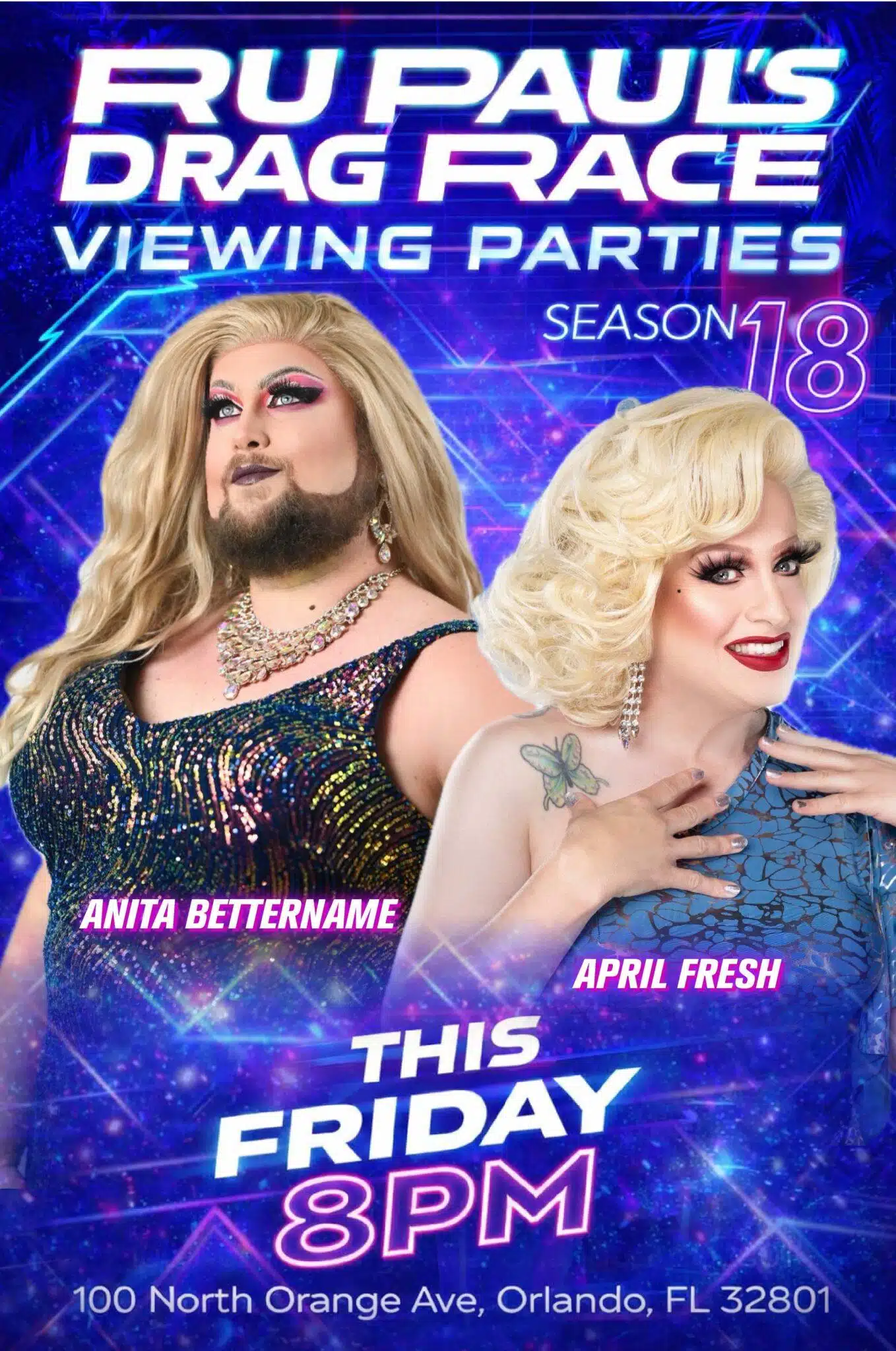 RuPauls Drag Race Season 18 Viewing Party at Anthem Orlando – Every Friday RuPaul’s Drag Race Viewing Party - Anthem Orlando